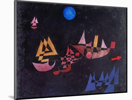 Abfahrt Der Schiffe, 1927-Paul Klee-Mounted Giclee Print