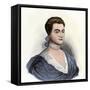 Abigail Adams at Age 22-null-Framed Stretched Canvas