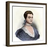 Abigail Adams at Age 22-null-Framed Giclee Print