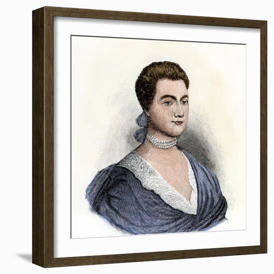 Abigail Adams at Age 22-null-Framed Giclee Print