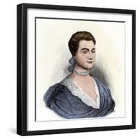 Abigail Adams at Age 22-null-Framed Giclee Print