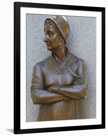 Abigail Adams Statue, Boston Women's Memorial-null-Framed Photographic Print