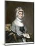 Abigail Adams, with Her Autograph-null-Mounted Giclee Print