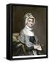 Abigail Adams, with Her Autograph-null-Framed Stretched Canvas