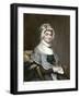 Abigail Adams, with Her Autograph-null-Framed Giclee Print