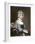 Abigail Adams, with Her Autograph-null-Framed Giclee Print