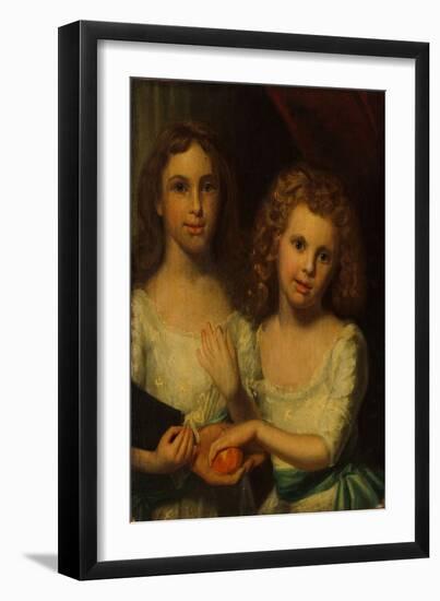 Abigail and Lucretia Callahan (Oil on Canvas)-Ralph Earl-Framed Giclee Print