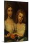 Abigail and Lucretia Callahan (Oil on Canvas)-Ralph Earl-Mounted Giclee Print