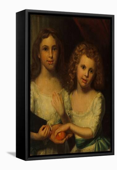 Abigail and Lucretia Callahan (Oil on Canvas)-Ralph Earl-Framed Stretched Canvas