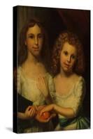 Abigail and Lucretia Callahan (Oil on Canvas)-Ralph Earl-Stretched Canvas