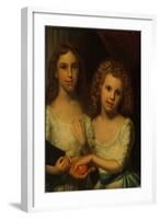 Abigail and Lucretia Callahan (Oil on Canvas)-Ralph Earl-Framed Giclee Print