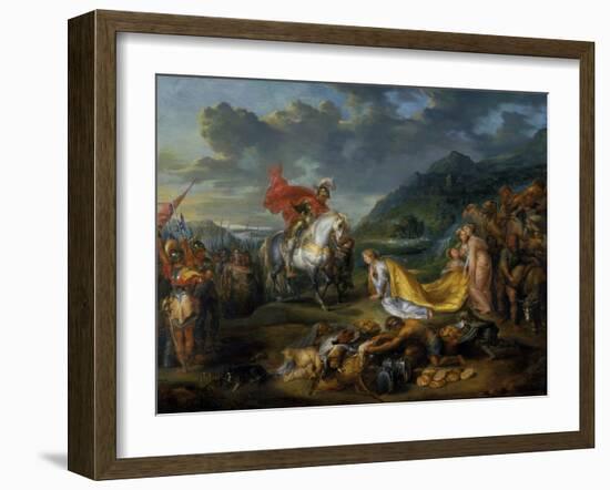 Abigail before David, 1640-Simon de Vos-Framed Giclee Print