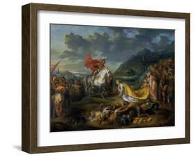 Abigail before David, 1640-Simon de Vos-Framed Giclee Print