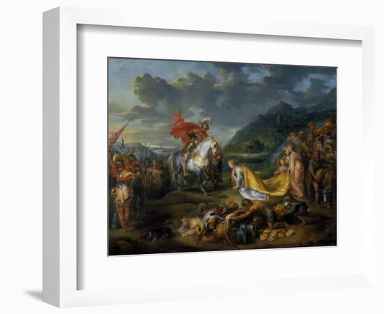 Abigail before David, 1640-Simon de Vos-Framed Giclee Print