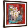 Abigail Daisy Flowers-Blenda Tyvoll-Framed Art Print