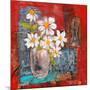 Abigail Daisy Flowers-Blenda Tyvoll-Mounted Art Print