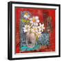 Abigail Daisy Flowers-Blenda Tyvoll-Framed Art Print