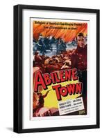 Abilene Town-null-Framed Art Print