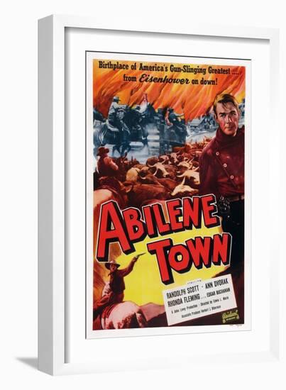 Abilene Town-null-Framed Art Print