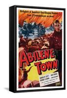 Abilene Town-null-Framed Stretched Canvas