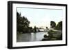 Abingdon Lock, Oxfordshire, 20th Century-null-Framed Giclee Print