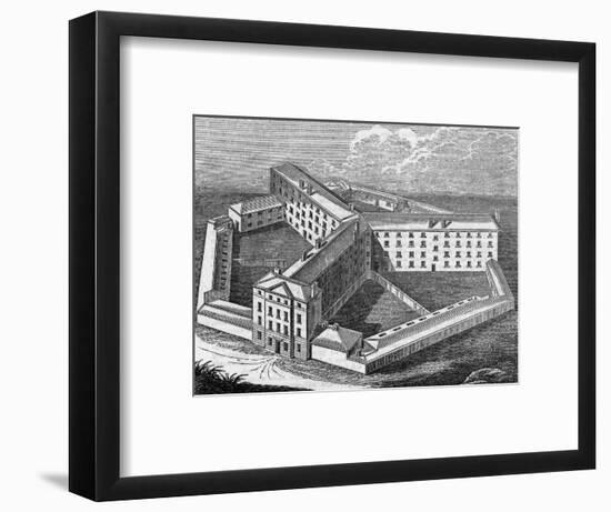 Abingdon Union Workhouse, Berkshire-null-Framed Art Print