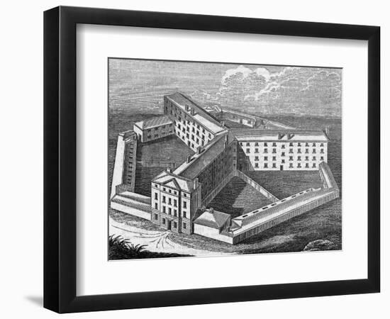 Abingdon Union Workhouse, Berkshire-null-Framed Art Print