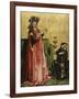 Abischai before David from the Heilspiegel Altarpiece, c.1435-Konrad Witz-Framed Giclee Print