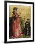 Abischai before David from the Heilspiegel Altarpiece, c.1435-Konrad Witz-Framed Giclee Print