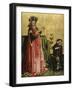 Abischai before David from the Heilspiegel Altarpiece, c.1435-Konrad Witz-Framed Giclee Print