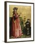 Abischai before David from the Heilspiegel Altarpiece, c.1435-Konrad Witz-Framed Giclee Print