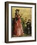 Abischai before David from the Heilspiegel Altarpiece, c.1435-Konrad Witz-Framed Giclee Print