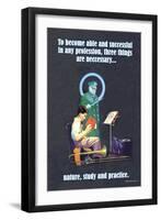 Able and Successful-null-Framed Art Print
