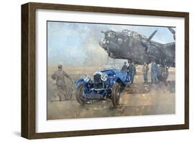 Able Mable and the Blue Lagonda-Peter Miller-Framed Giclee Print