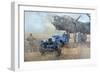 Able Mable and the Blue Lagonda-Peter Miller-Framed Premium Giclee Print