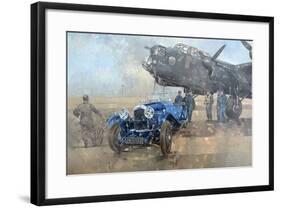 Able Mable and the Blue Lagonda-Peter Miller-Framed Giclee Print