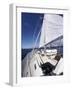 Aboard a Sailboat-null-Framed Premium Photographic Print