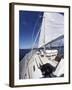 Aboard a Sailboat-null-Framed Photographic Print