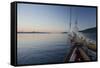 Aboard SV Maple Leaf, Gulf Islands, British Columbia, Canada.-Roddy Scheer-Framed Stretched Canvas