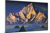 Abode of Gesar, 1947-Nicholas Roerich-Mounted Giclee Print