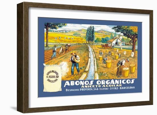 Abonos Organicos-null-Framed Art Print