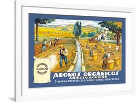 Abonos Organicos-null-Framed Art Print