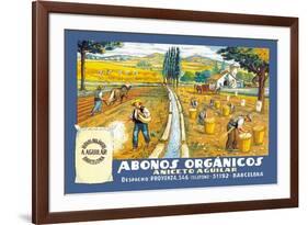 Abonos Organicos-null-Framed Art Print