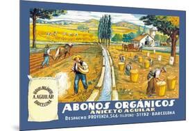 Abonos Organicos-null-Mounted Art Print