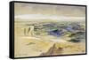 Aboo Seer, 4th Febuary 1867-Edward Lear-Framed Stretched Canvas