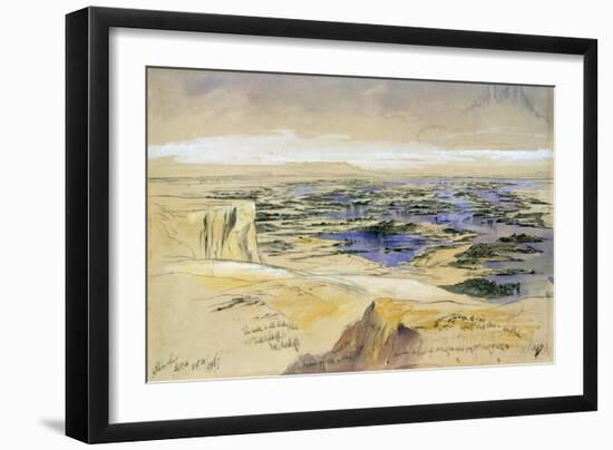 Aboo Seer, 4th Febuary 1867-Edward Lear-Framed Giclee Print