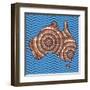 Aboriginal Abstract Art-Piccola-Framed Art Print