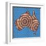 Aboriginal Abstract Art-Piccola-Framed Art Print