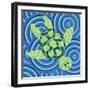 Aboriginal Abstract Art-Piccola-Framed Art Print