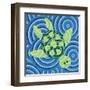 Aboriginal Abstract Art-Piccola-Framed Art Print